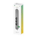 Hombli Smart Stikdåse 3-vejs Grå USB-C & USB-A