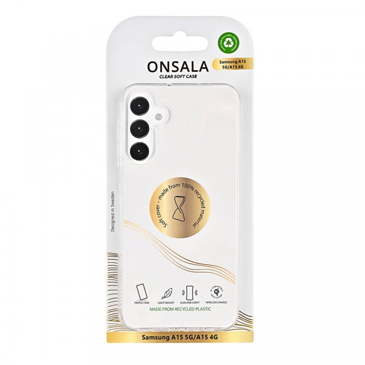 Onsala Cover TPU Transparent - Samsung A15 5G/A15 4G