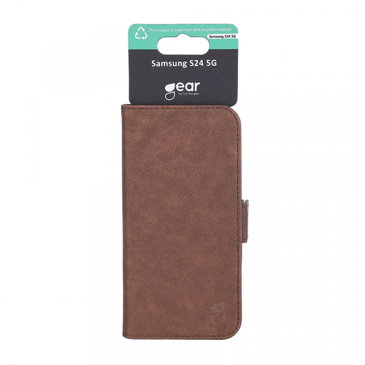 Gear Mobilcover Samsung S24 5G Brun