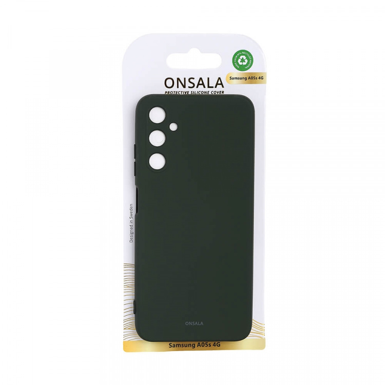 Onsala Cover Silikone Samsung A05s 4G Olivengrøn