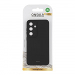 Onsala Mobilcover Silikone Sort - Samsung S24 5G