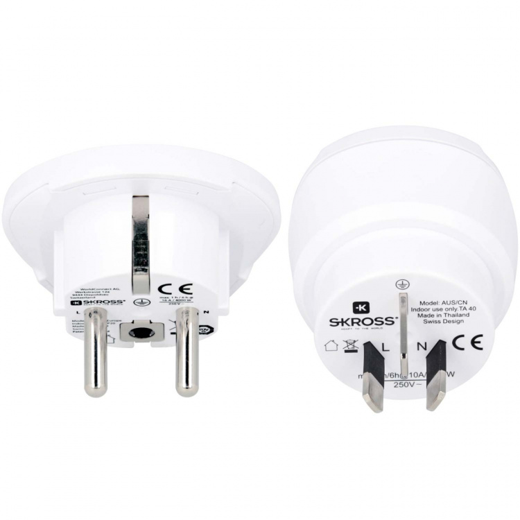 SKROSS El-Adapter Combo World -> Australien/Kina