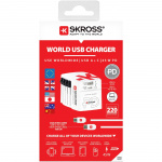 SKROSS World USB Charger AC45PD USB-C PD + USB-A 45W