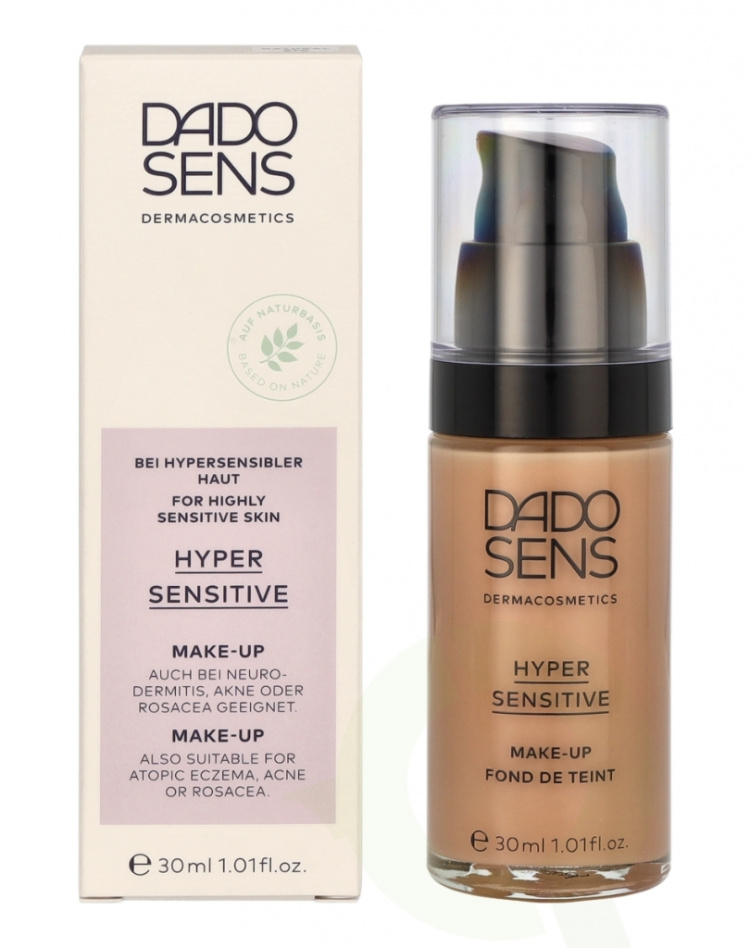 Dado Sens Hypersensitive Make-Up Foundation 30 ml #01W Natural
