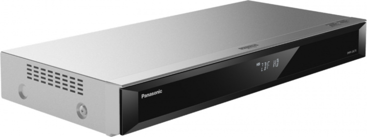 Panasonic DMR-UBC70EGS 4K UHD-uppskalande Blu-ray-spelare och 500 GB HD-set-top-box, silver Panasonic DMR-UBC70EGS 4K UHD-uppskalande Blu-ray-spelare och 500 GB HD-set-top-box, silver
