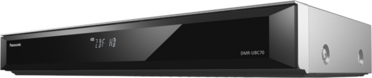 Panasonic DMR-UBC70EGS 4K UHD-uppskalande Blu-ray-spelare och 500 GB HD-set-top-box, silver Panasonic DMR-UBC70EGS 4K UHD-uppskalande Blu-ray-spelare och 500 GB HD-set-top-box, silver