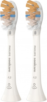 Philips A3 Premium All-in-One - Brush head, white, 2 pcs