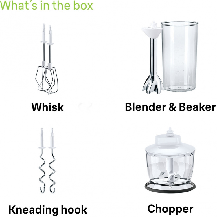 Braun HM5137WH MultiMix 5 electric mixer