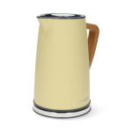 Nedis Elkedel | 1.7 l | Soft-Touch | Gul | Drejelig 360 grader | Skjult varmeelement | Strix®-controller | Beskyttelse mod kogetørring