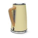 Nedis Elkedel | 1.7 l | Soft-Touch | Gul | Drejelig 360 grader | Skjult varmeelement | Strix®-controller | Beskyttelse mod kogetørring