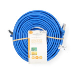 Nedis CAT5e netværkskabel | SF/UTP | RJ45 Han | RJ45 Han | 20.0 m | Runde | PVC | Blå | Label