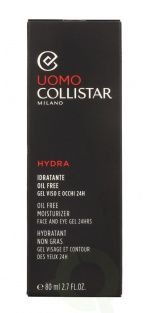 Collistar Uomo Hydra Oil Free Moisturizer Face And Eye Gel 80 ml