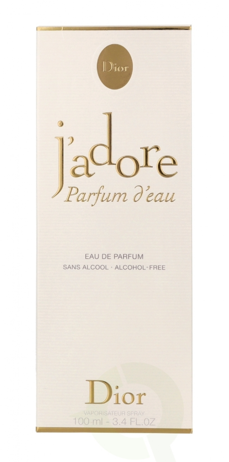 Dior J\'Adore Parfum D\'Eau Edp Spray 100 ml Without Alcohol