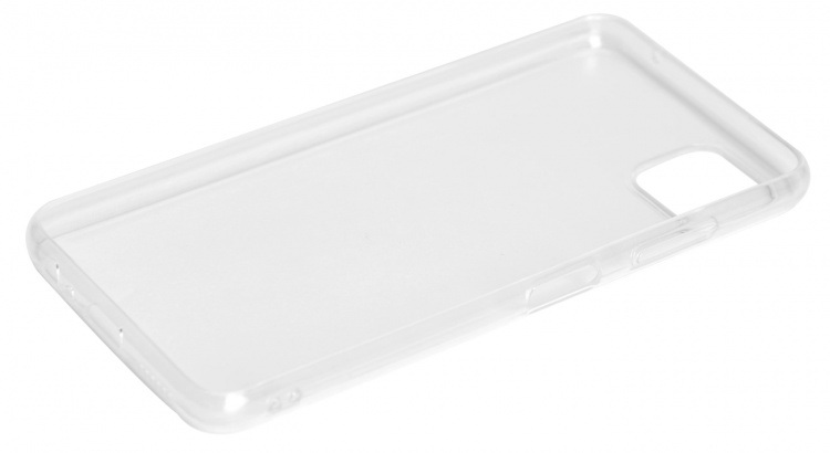 Essentials Samsung Galaxy A22 5G TPU back cover, Transparent