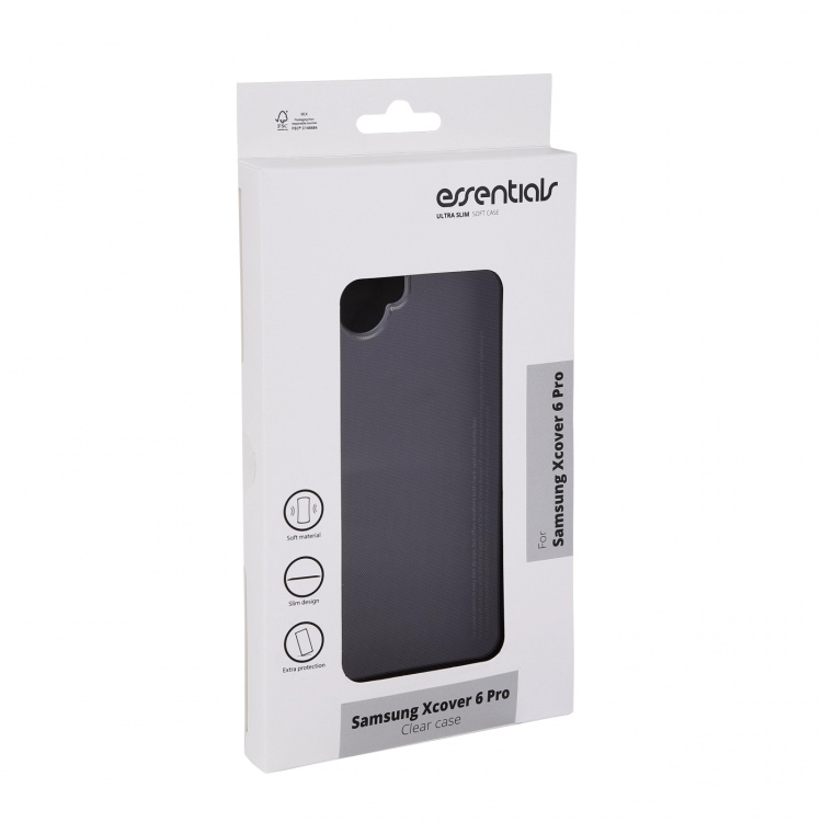 Essentials Samsung Galaxy XCover6 Pro TPU back cover, transparent