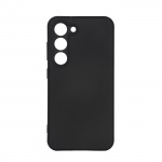 Essentials Samsung Galaxy S23 silicone back cover, black