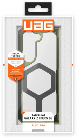 Urban Armor Gear Samsung Galaxy Z Fold5 Plyo Pro, Olive/Space Grey