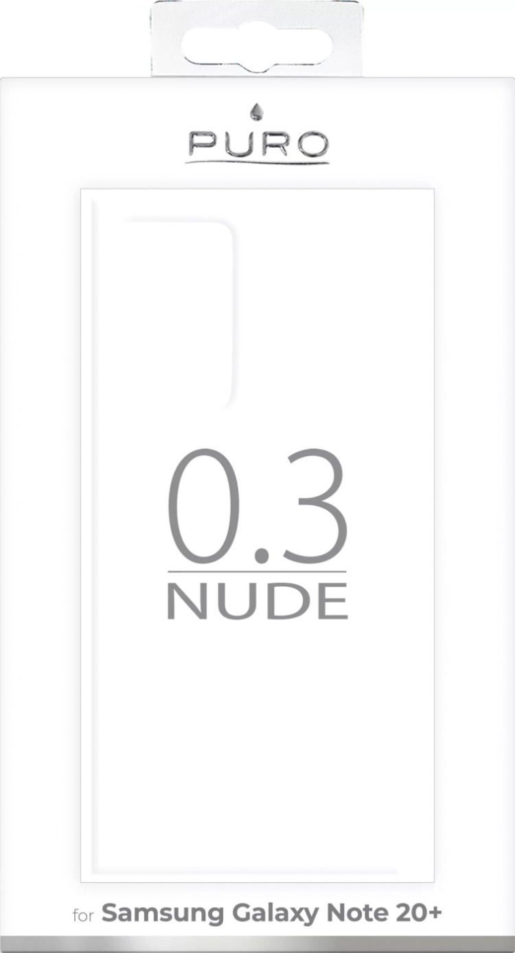 Puro Samsung Galaxy Note 20 Ultra 0.3 Nude Transparent