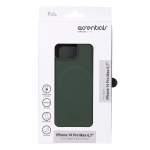 Essentials iPhone 14 Pro Max Silicone Mag back cov,Green