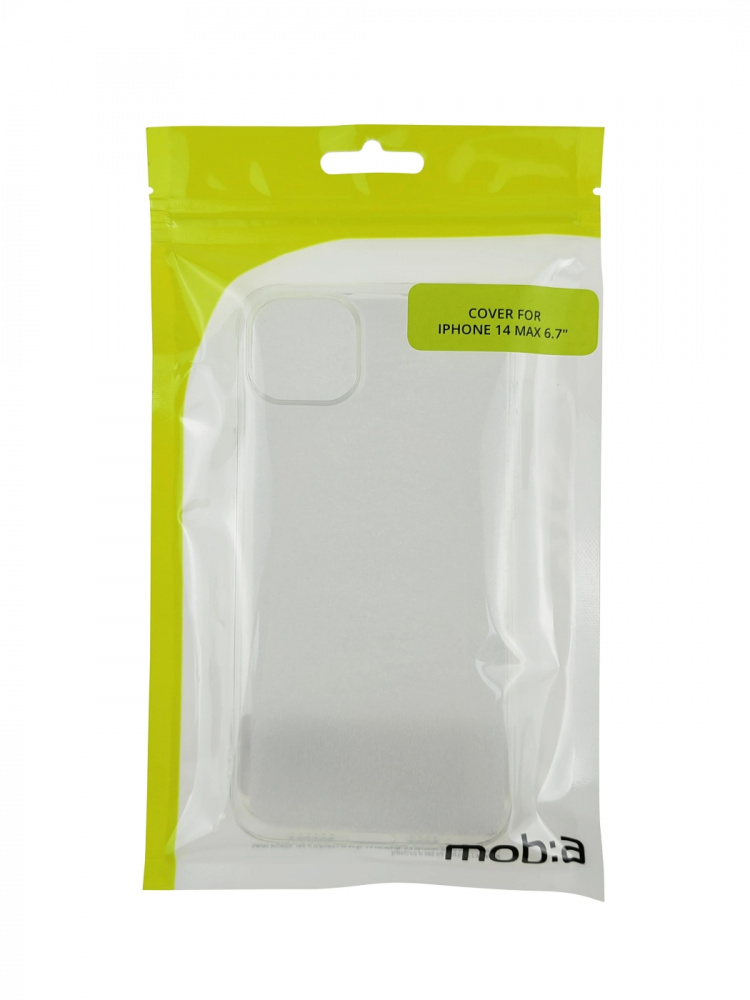 moba iPhone 14 Plus TPU Cover, gennemsigtig