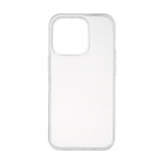 Essentials iPhone 15 Pro TPU back cover, transparent