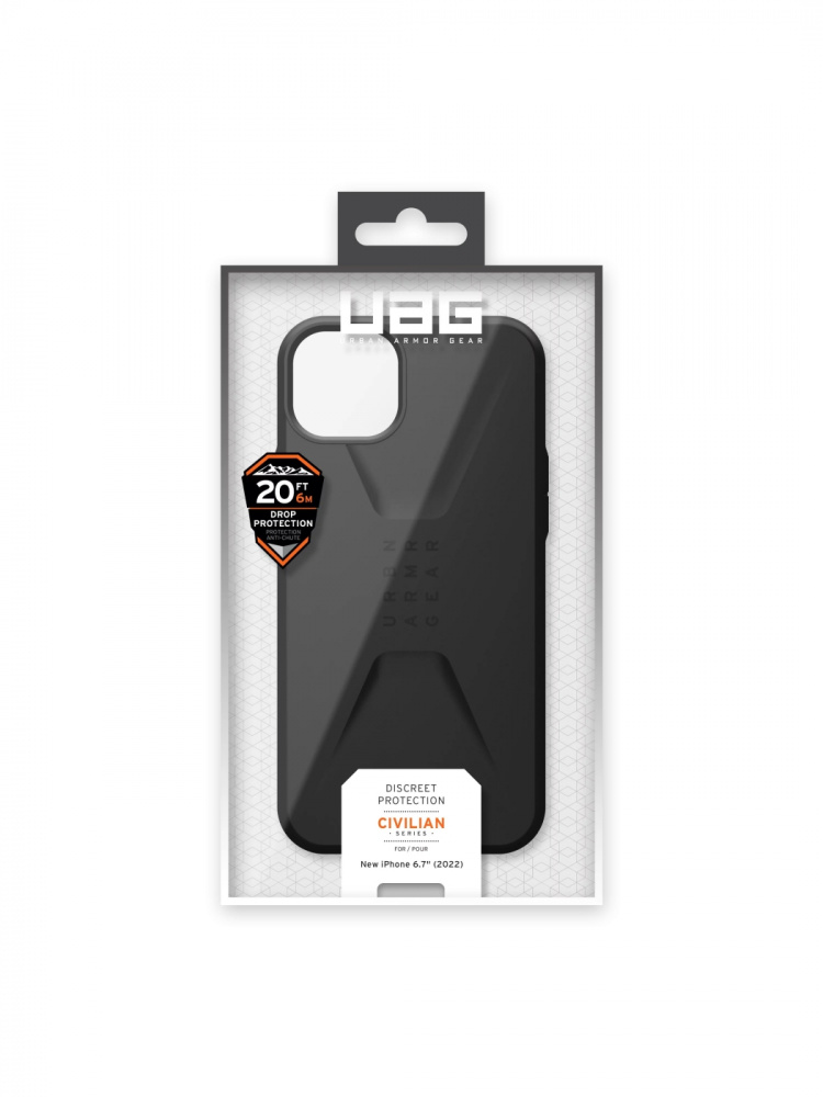 Urban Armor Gear iPhone 14 Plus Civilian - Black
