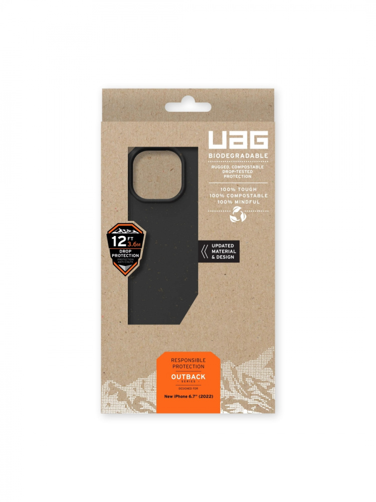 Urban Armor Gear iPhone 14 Plus Outback - Black