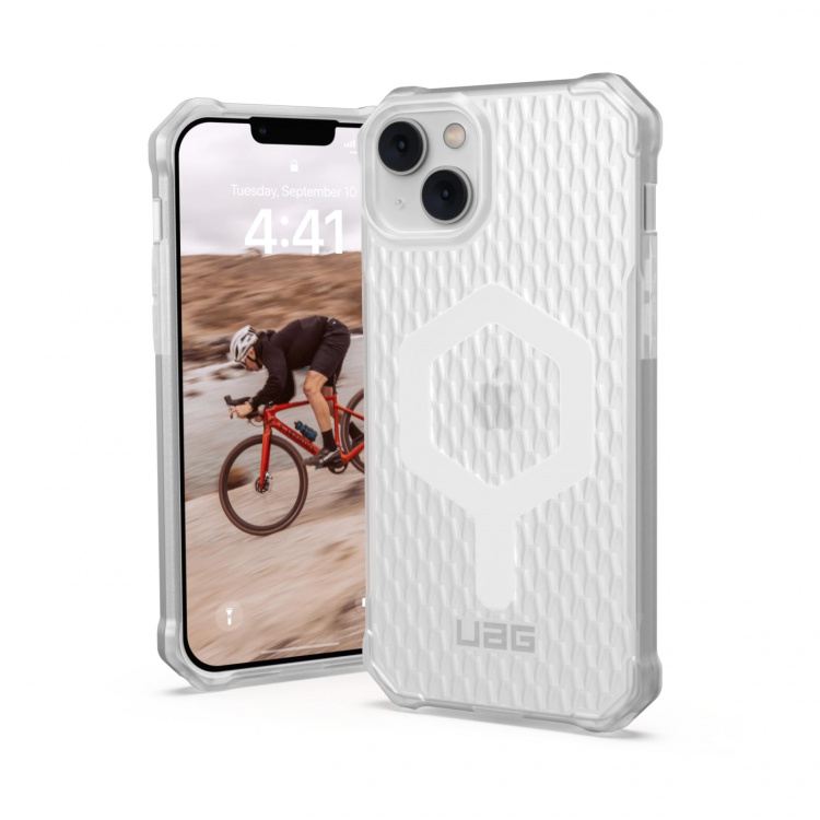 Urban Armor Gear iPhone 14 Plus Essential Armor Magsafe,Fro Ice