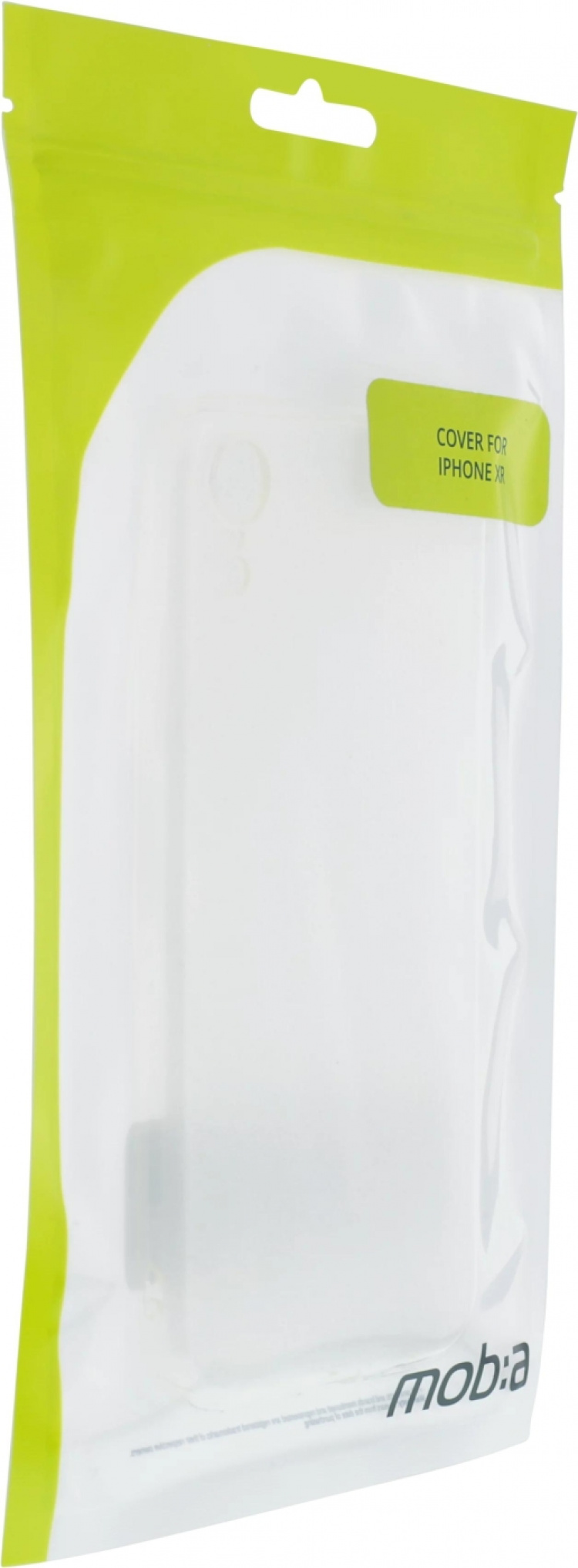 moba iPhone XR, TPU Cover, gennemsigtig