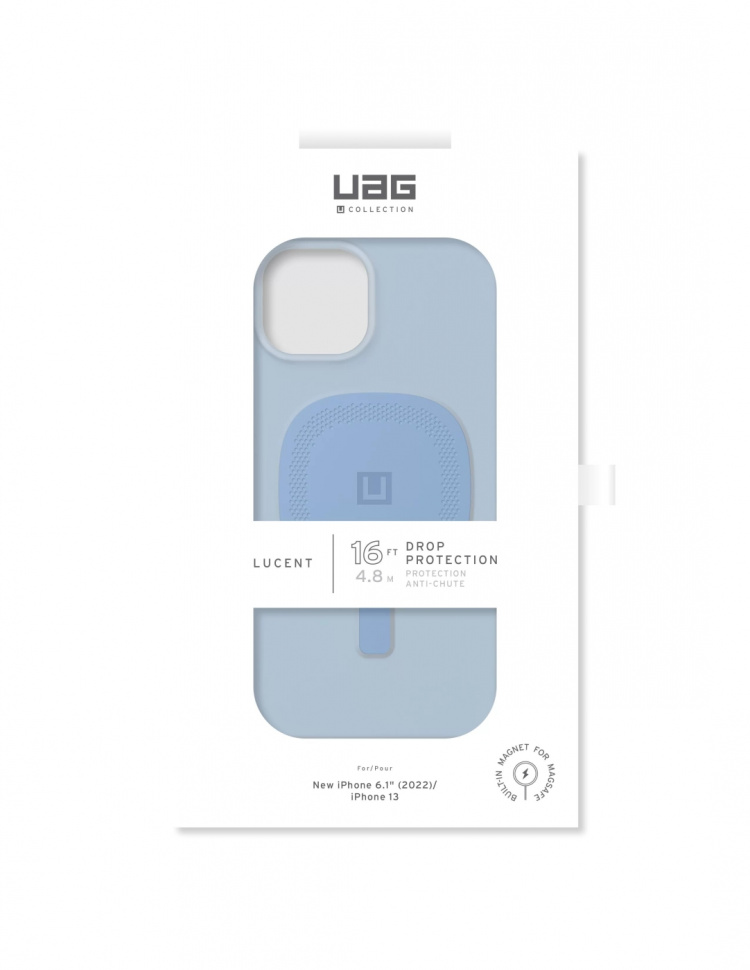 ubyuag iPhone 14 Lucent 2.0 Magsafe - Cerulean