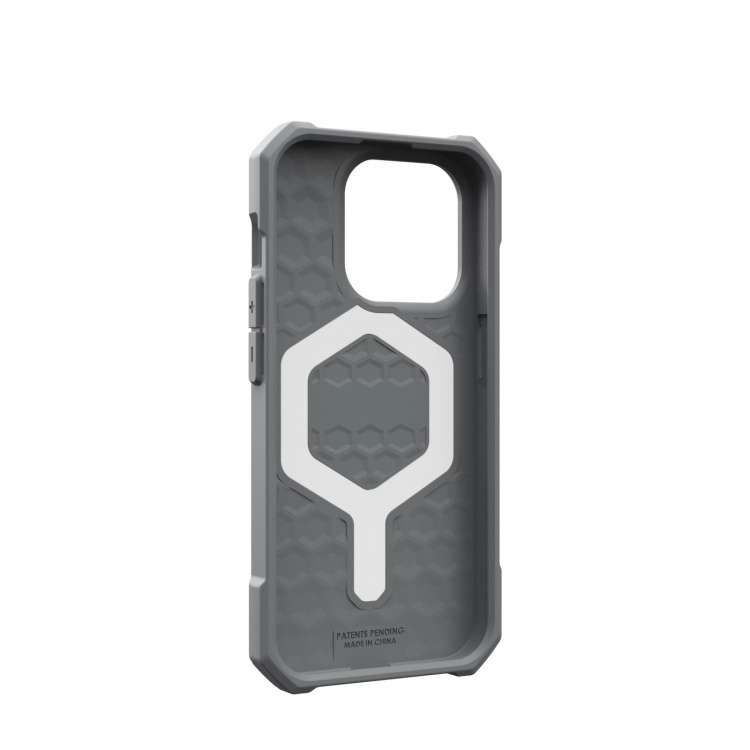 Urban Armor Gear iPhone 15 Pro Essential Armor Magsafe - Silver