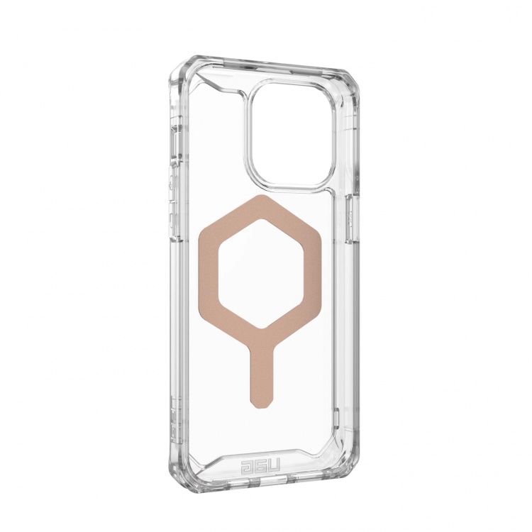 Urban Armor Gear iPhone 15 Pro Max Plyo Magsafe - Ice/Rose Gold