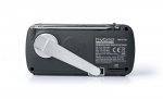 MUSE MH-07 DS Radio FM WB Solar Dynamo, black