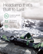 GP Discovery Power Headlamp 600Lm Li-Ion