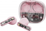 Streetz T150 TWS earphones, Transparent Pink