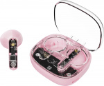 Streetz T150 TWS earphones, Transparent Pink