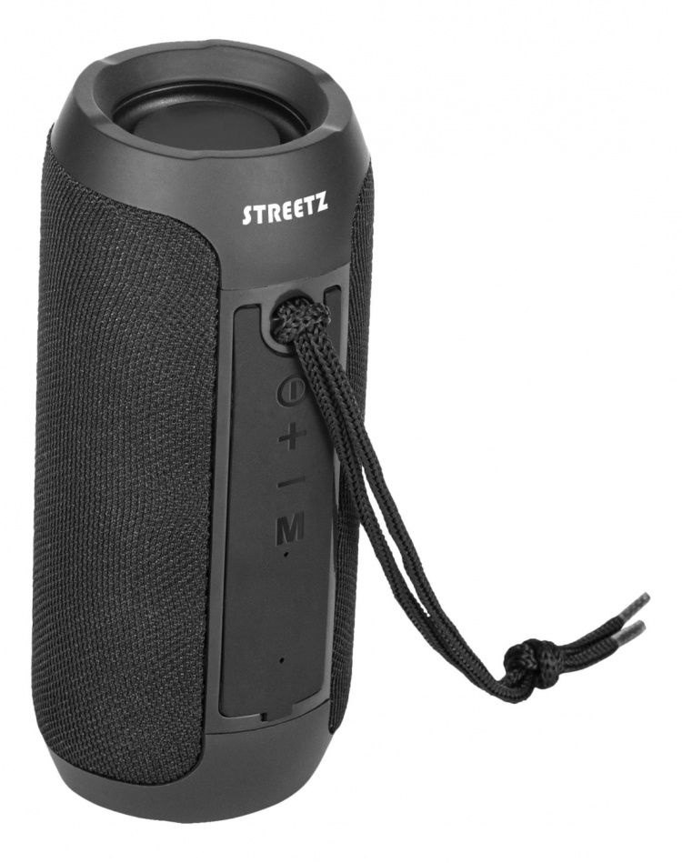 Streetz S250 Bluetooth Speaker 2x5W, AUX, micro SD slot, black