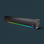 Streetz SB100 Bluetooth Soundbar, RGB light, micro SD slot