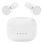 Streetz T200 True Wireless in-ear, dual earbuds, charge case, white