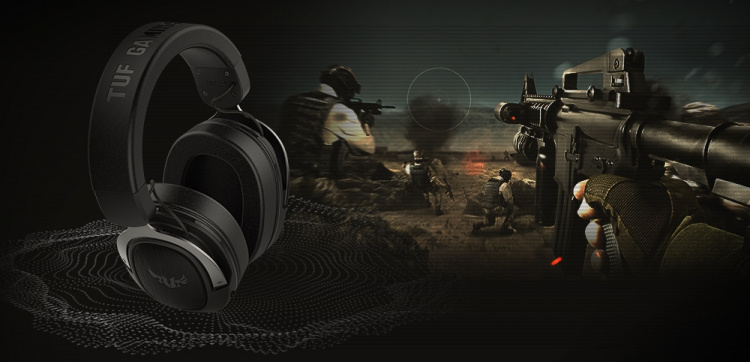 Asus TUF Gaming H3 gaming headset, color black