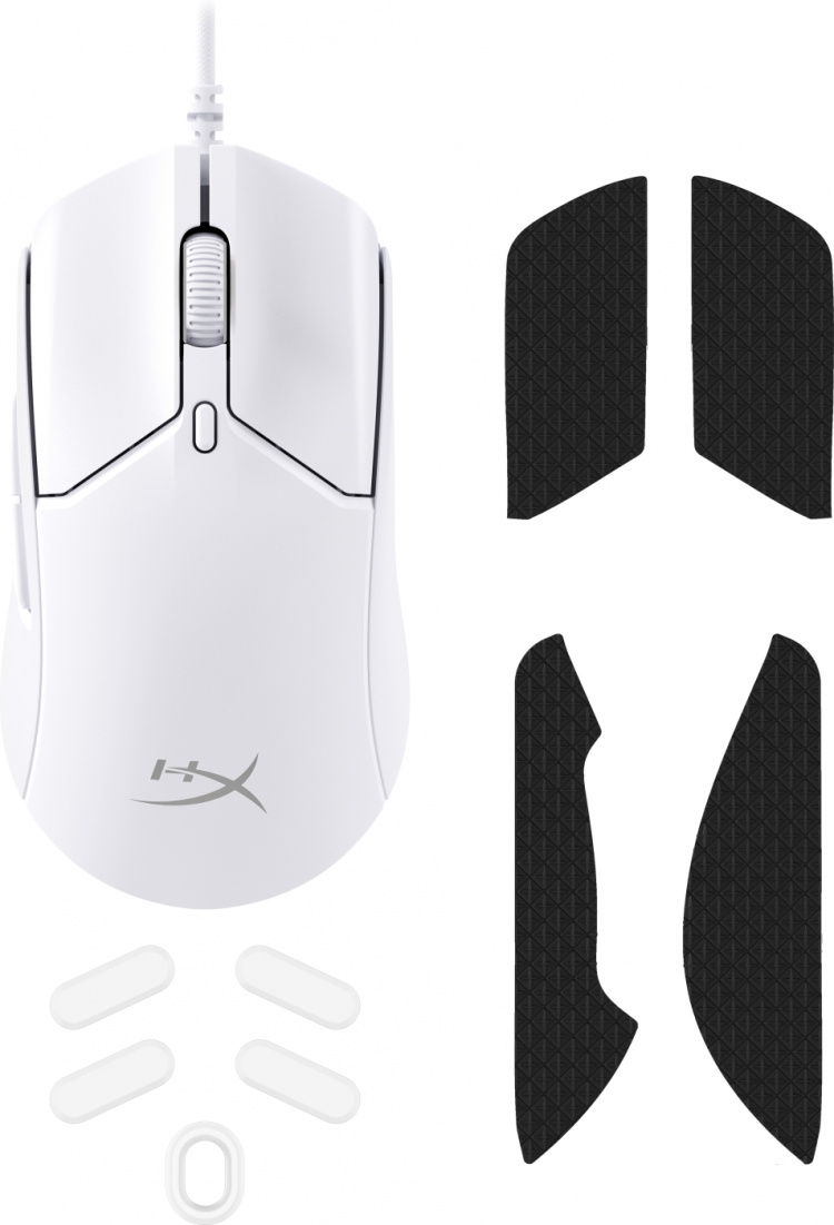 HyperX Pulsefire Haste 2 Gaming Mouse - gaming mouse, white