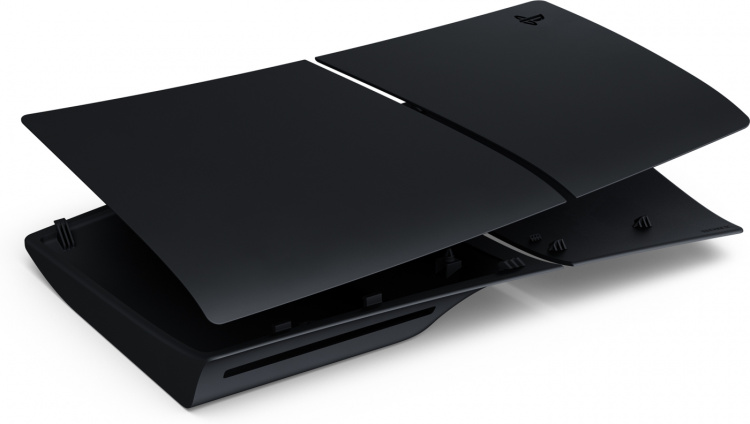 PlayStation 5 (Slim model series) Cover - Midnight Black replacement covers
