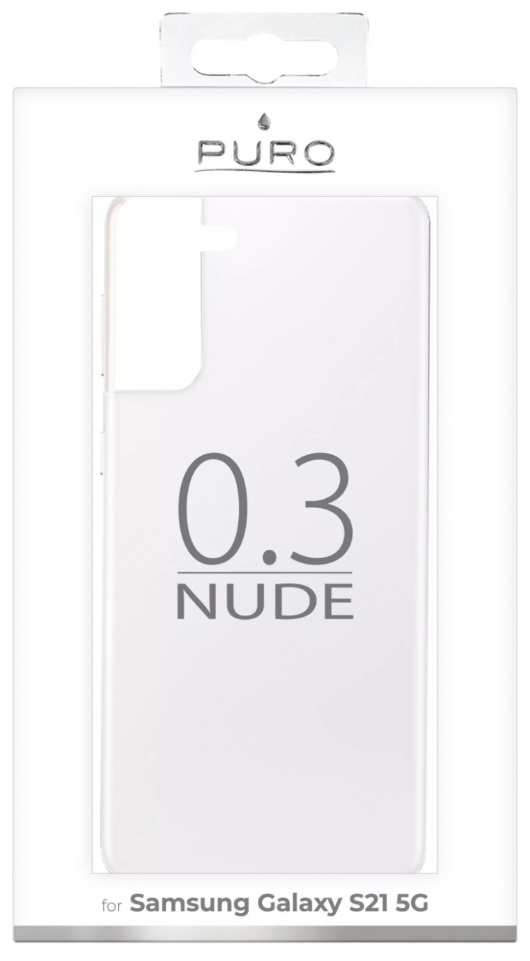 Puro Galaxy S21 0,3 Nude, Transparent