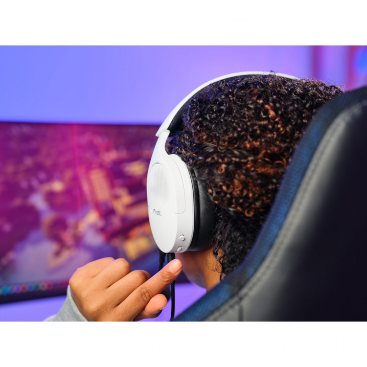 Trust GXT 489W Fayzo Gamingheadset Eco Vit