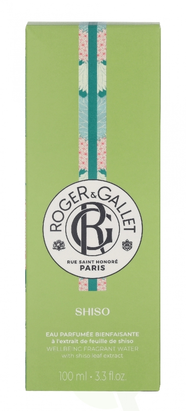 Roger & Gallet Shiso Wellbeing Fragrant Water 100 ml Natural Spray