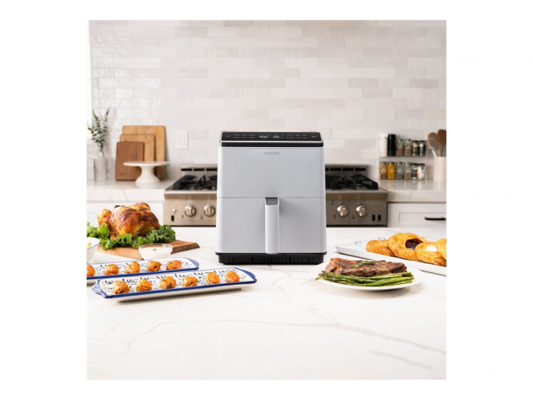 Cosori Dual Blaze CAF-P583S-AEUR Airfryer 1.7kW Lysegrå