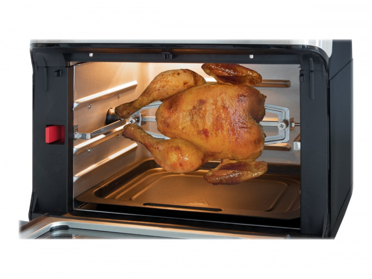 ProfiCook PC-FR 1200 H Airfryer 1500W Rustfrit stål/sort