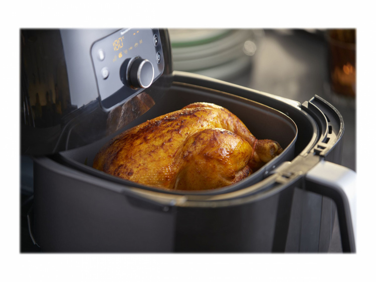 Philips Avance Collection XXL HD9650 Twin TurboStar Airfryer 2.2kW Sort
