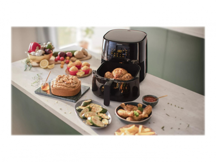 Philips Essential HD9270 Airfryer XL Airfryer 2kW Sort