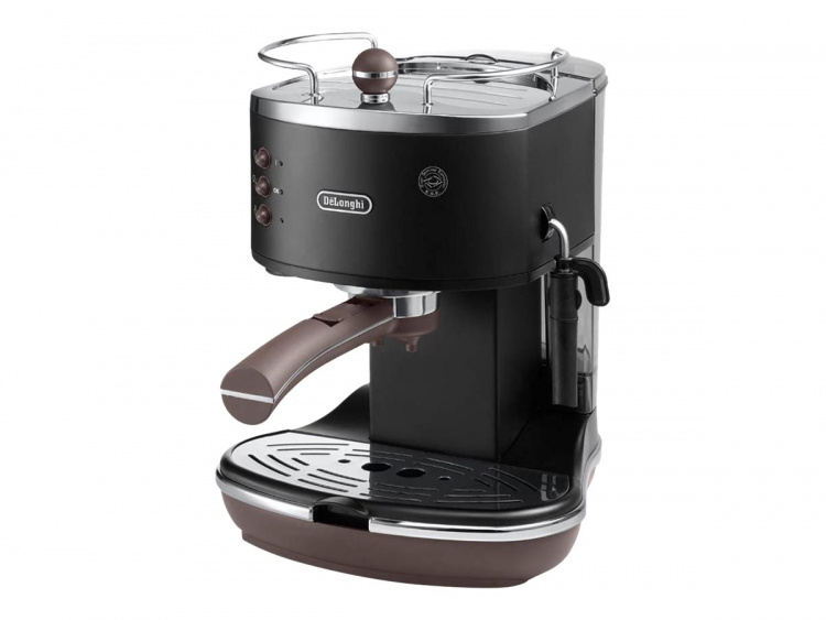 DeLonghi Icona Vintage ECOV 311.BK Kaffemaskine, Mat sort